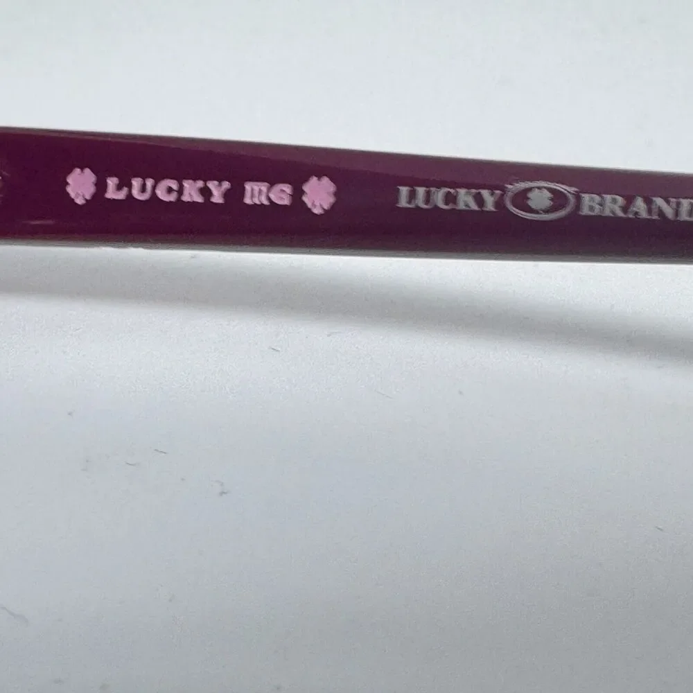 Lucky Brand Spark‎ Plug KIDS Cateye EyeGlasses in Red H16430
